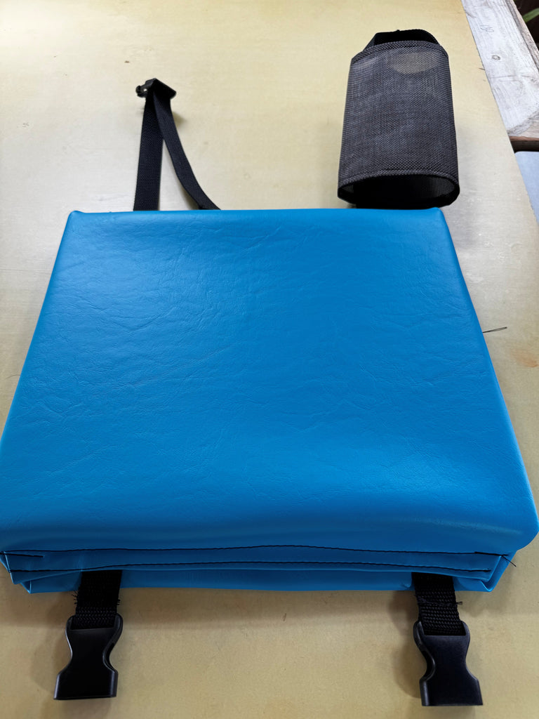 Padded Seat with Bottle Holder
