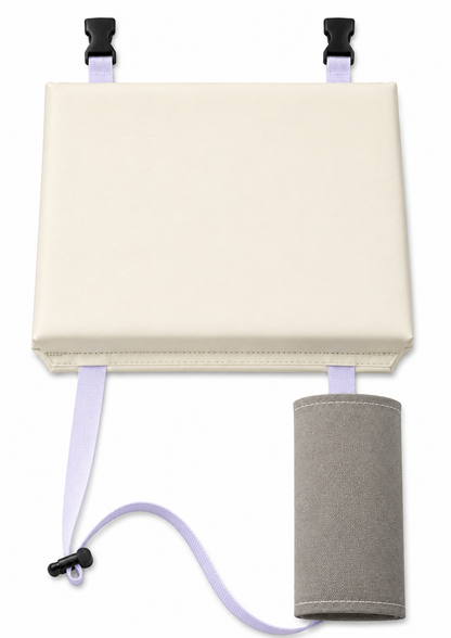 Padded Canoe Seat with Bottle Holder