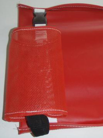 Padded Seat with Bottle Holder